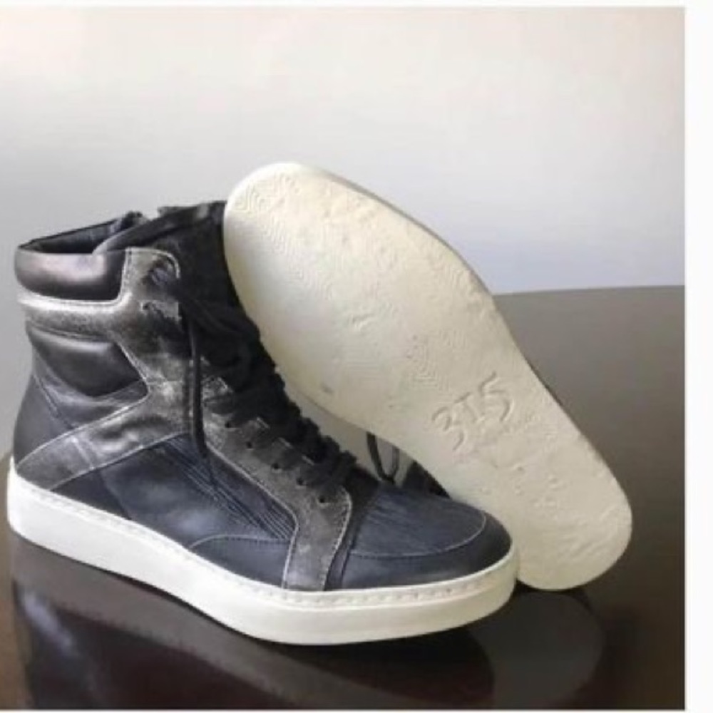 John Varvatos 315 Hi Top Size 8M Fashion Sneakers